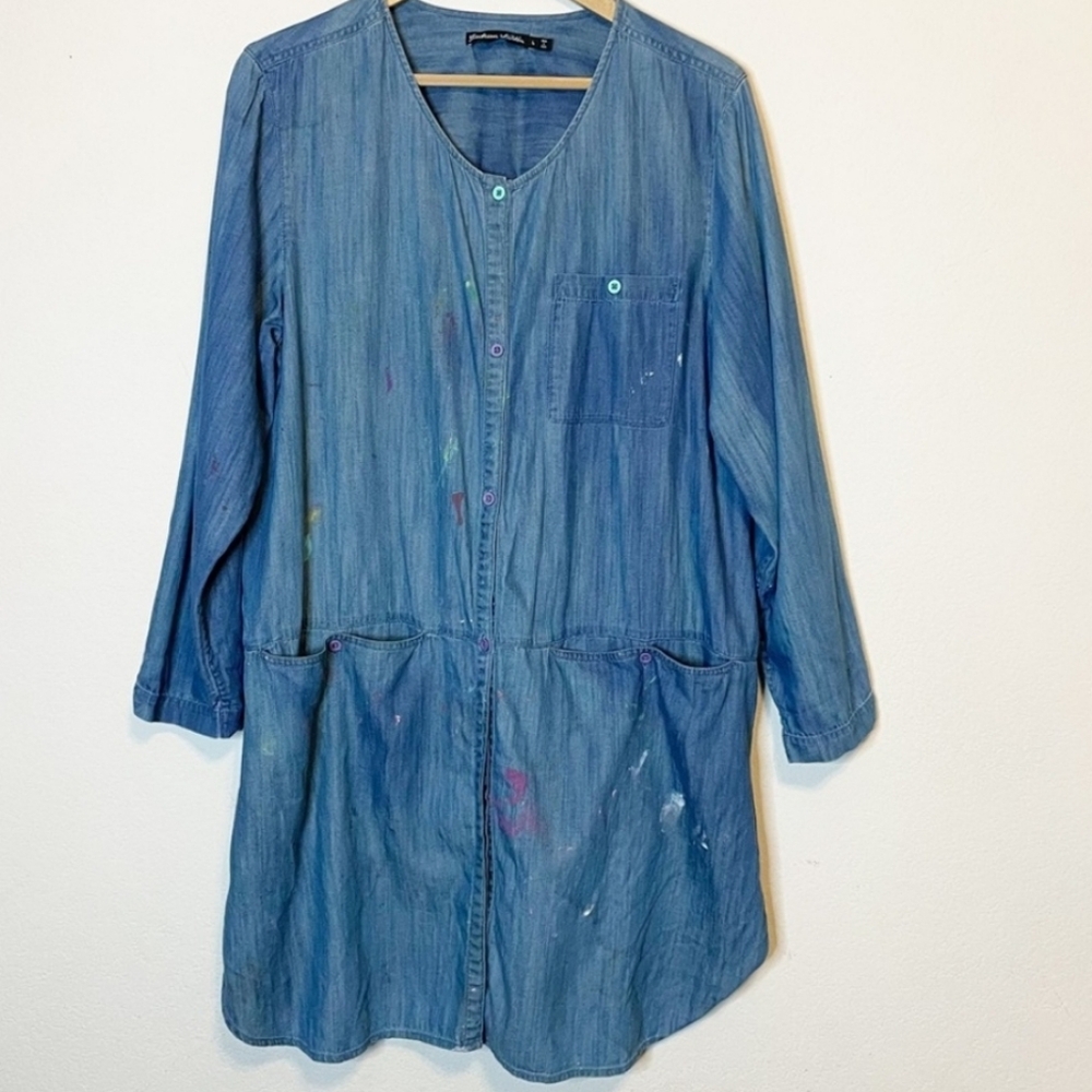 Paint Spattered Smock